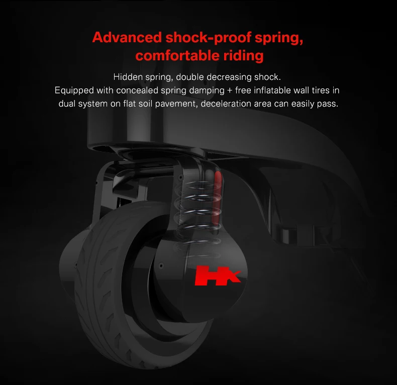 Best 2017 HX X6 6.0AH Electirc Scooter Mini compact Design Electric Vehicle 13