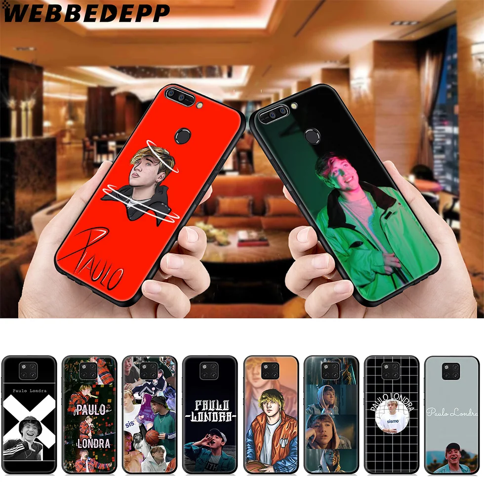 

WEBBEDEPP Paulo Londra Soft Case for Huawei Mate Honor 20 6A 7A 7C 7X 8 9 9X 10 View 20 10 Lite Pro Mate 30 20 Lite Pro