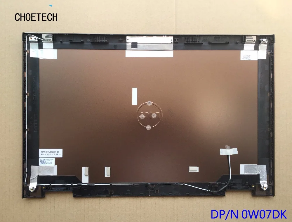 New Genuine laptop LCD Screen Back Cover 0W07DK W07DK For Dell for
