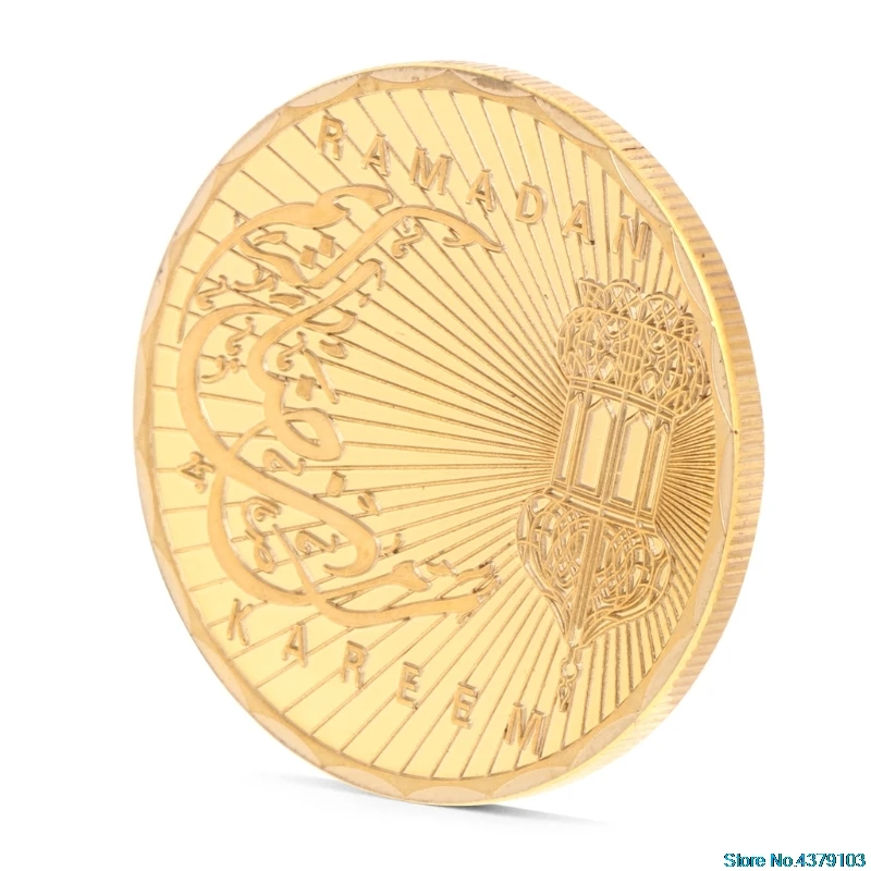 Позолоченные Рамадан Карим-валюты монеты памятные вызов магия коллекция монет