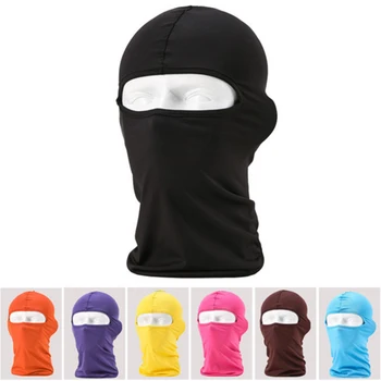 

Protection Full Face Lycra Balaclava Headwear Neck Cycling Motorcycle Mask