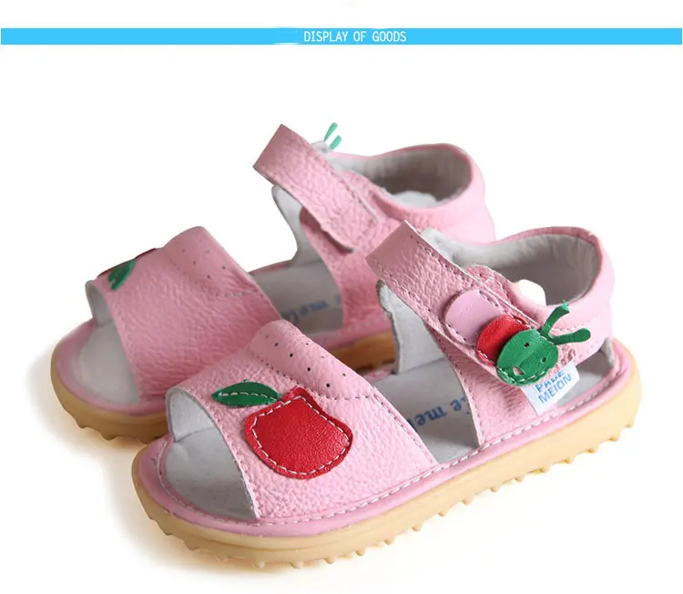 Kalupao Children Shoes Kids Sandals Girls White Toddler Girl Shoes Summer Sandals Soft Sole Genuine Leather Kids Girls Footwear (11)