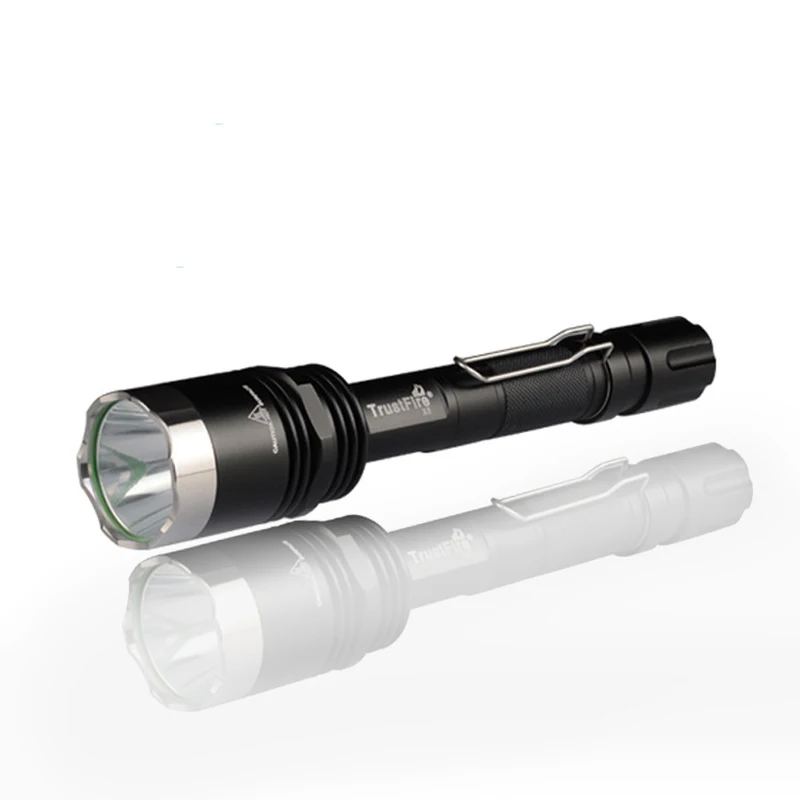 

tactical led rechargeable flashlight with CRE xml T6 led torch without battery