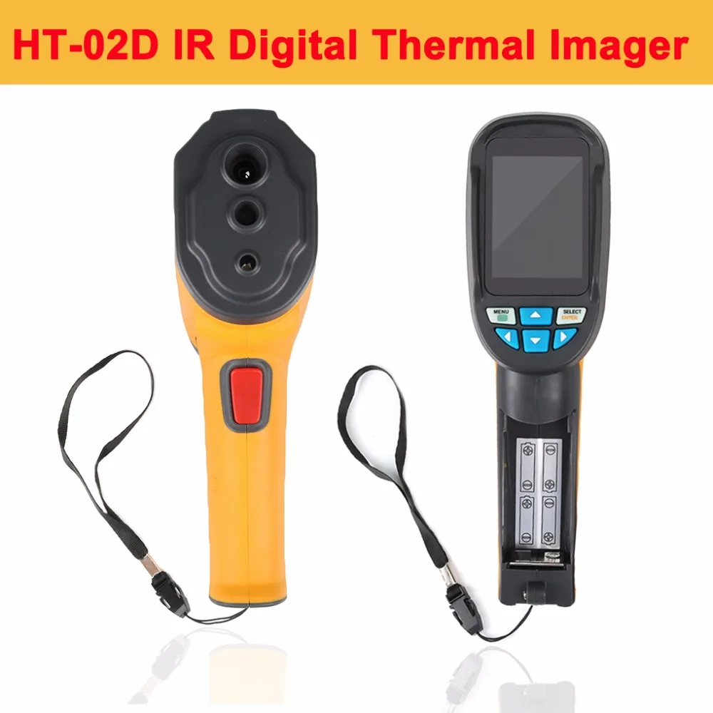 

HT-02D Mini Handheld Thermal Imager Digital IR Infrared thermal Camera 1024P 32x32 Infrared Image Resolution Thermal Imager