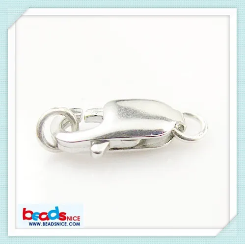 

Beadsnice ID 25106 925 Silver lobster clasp for fashion jewerly sets making