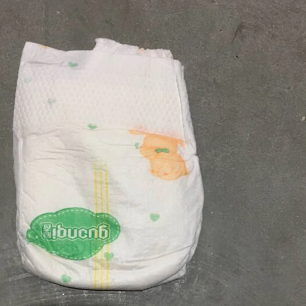 

Disposable Soft Tiny Cute Newborn Diapers White Thin section Diapers Wear fit 43cm Children Gift for Reborn Dolls