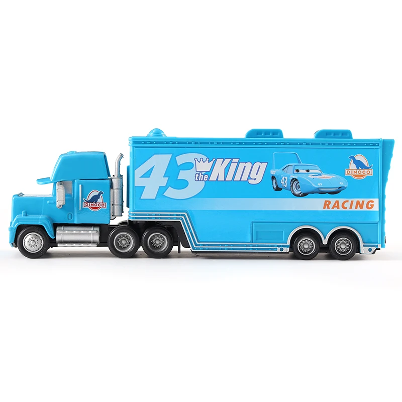 Автомобили disney Pixar Автомобили Мак дядя № 43 King Diecast металлические Пластик игрушечный автомобиль свободные 1:55 Фирменная Новинка disney тачки 3