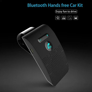 

Universal Car Bluetooth Receiver Car Kit Wireless Handsfree Bluetooth Sun Visor Multipoint Speakerphone Hot Sale