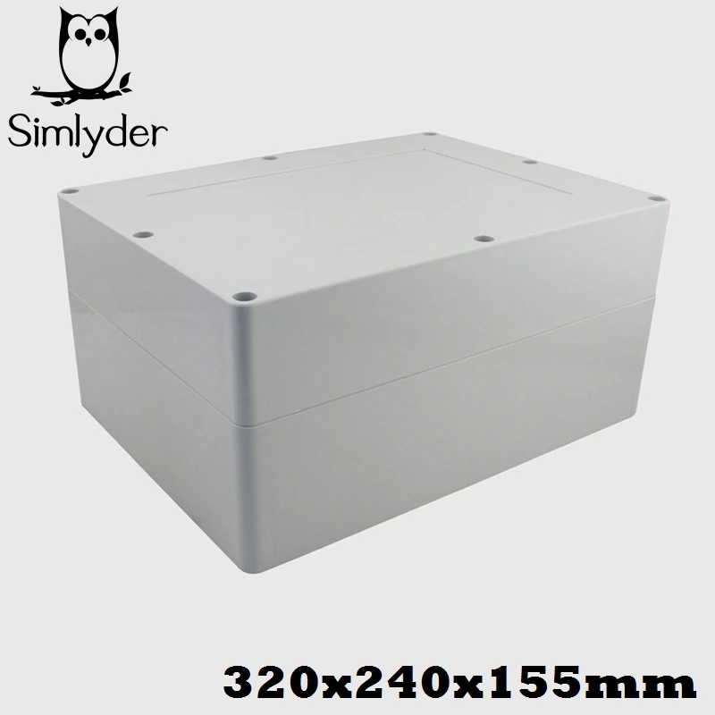 

1Pc 320x240x155mm Waterproof Plastic Enclosure Box Electronic Project Instrument Case Outdoor Junction Box Housing