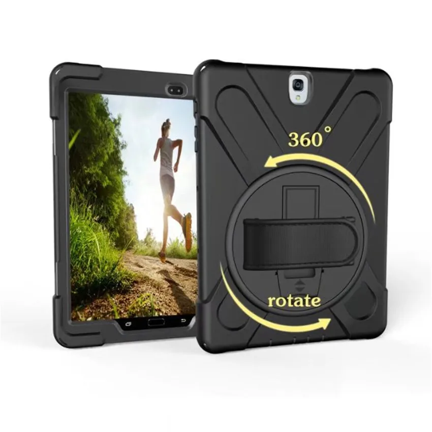 Чехол Capa para Для samsung galaxy tab s3 9 7 t825 чехол для (sm-t820) детей безопасный ударопрочный
