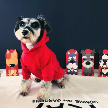 

Pet dog clothes cotton sweatshirt hoodie pet jacket jacket clothes casual puppy clothing fashion solid color puppy shirt vest