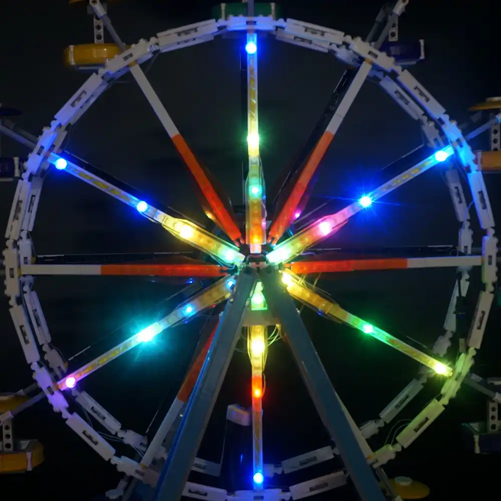 lego ferris wheel light set