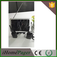 Wireless calling system 30pcs table caller 1 pcs display receiver 10pcs walkie talkie