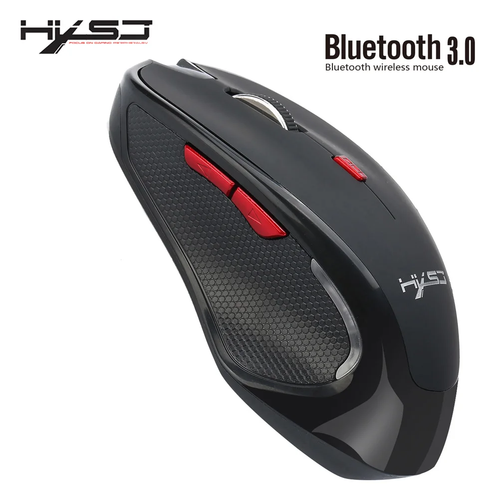 

HXSJ New Bluetooth Mouse Wireless Mouse 2400 Adjustable DPI para Ventanas 7/8. 0/8. 1/10/para Vista, para Android para