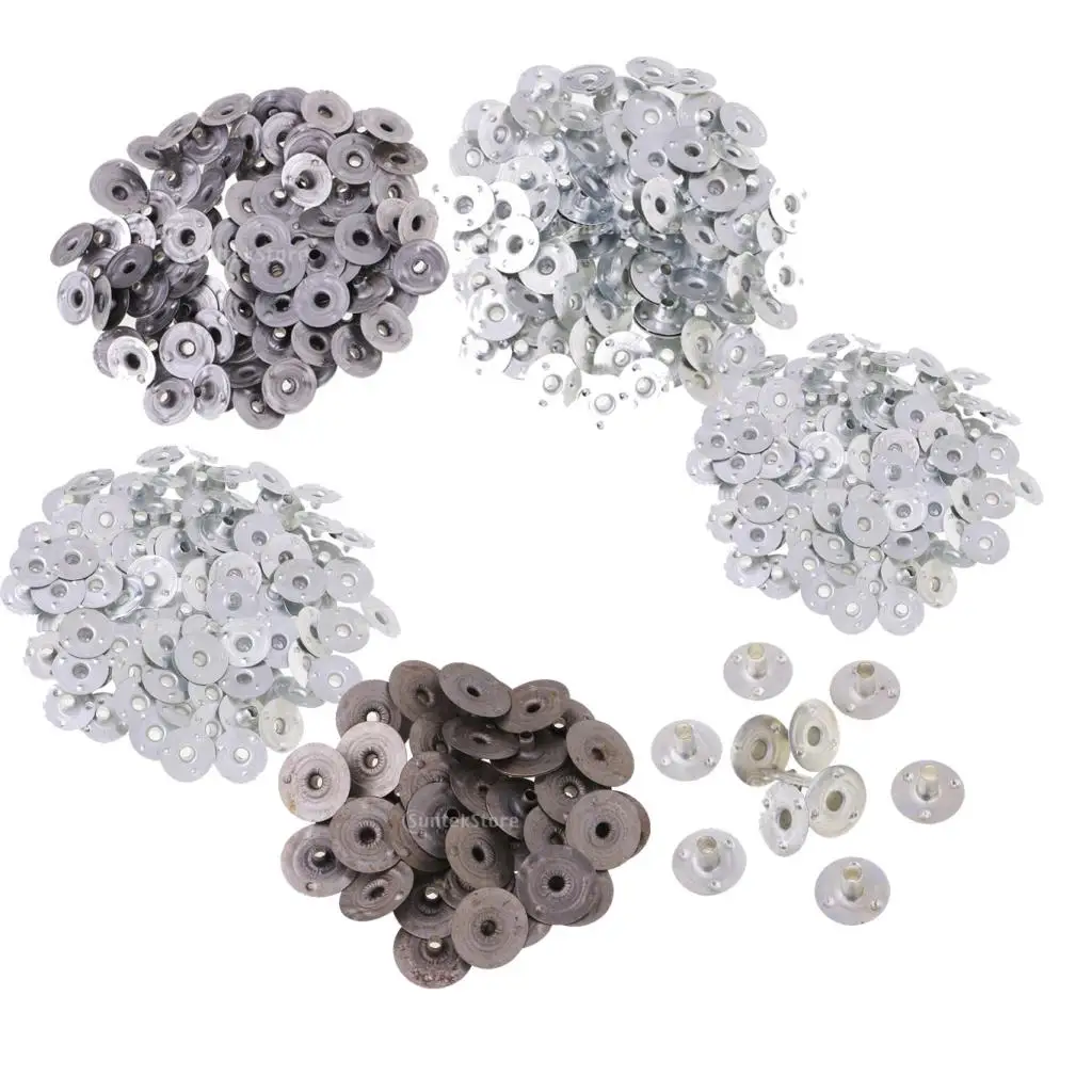 Various Sizes High Quality Iron Candle Wick Sustainer Tabs Base for Candle Making Suitable For Most Size Of Candle Wicks