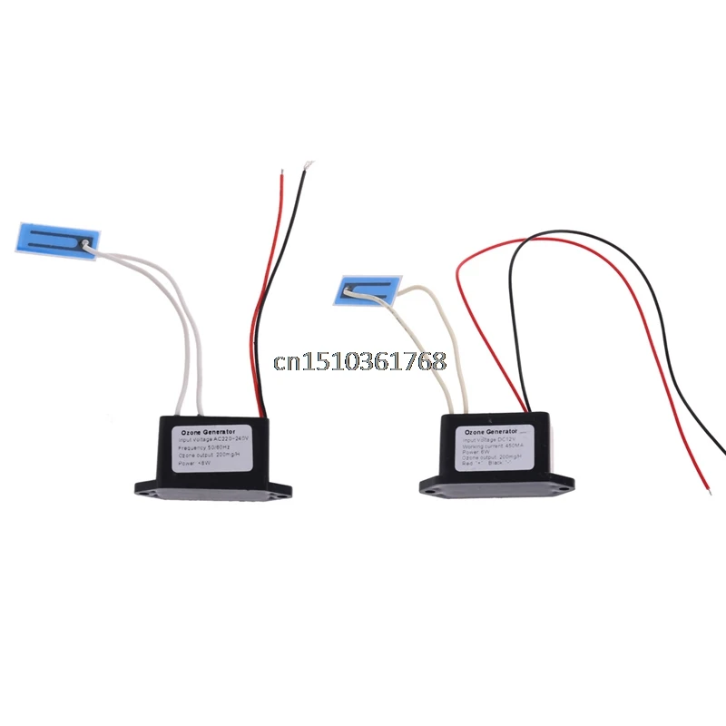 DC12V DIY домашний генератор озона очиститель воздуха дезодорант выходной плотности 200 мг/ч O3 AC220V