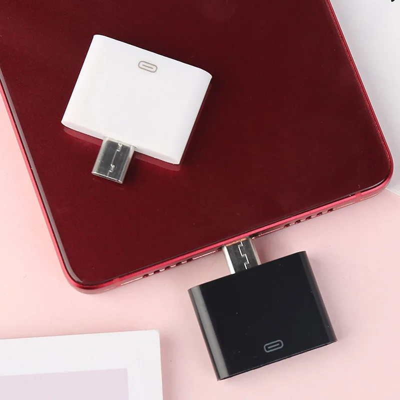 

Portable Mobile Phone Adapter Converter Charger Adapter 30 pin to micro adapter for Xiao Mi Hua Wei