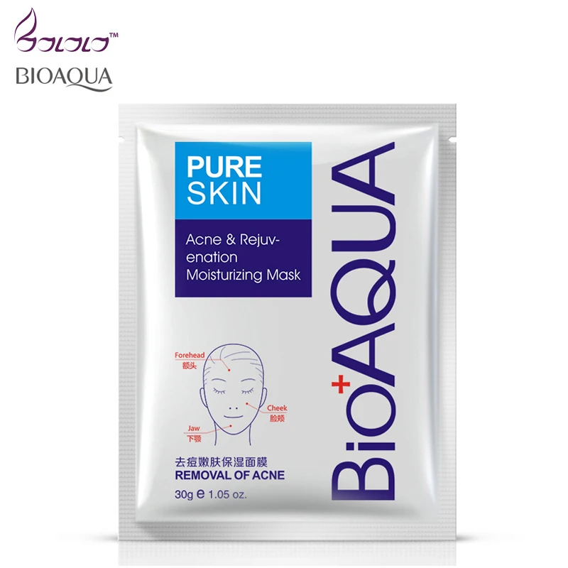 

face mask removal blackhead anti acne treatment moisturizing facial mask oil-control pores whitening skin care ageless BIOAQUA