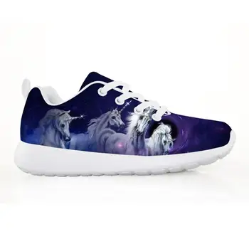 

Hot Sale Fashion Unicorn Pattern Children's Sneakers Shoes Women Casual Fat Comfortable Shoes Women Girls Light Drop Shipping