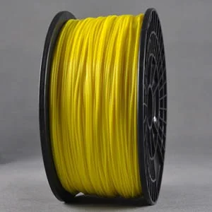 WANHAO Высокое качество 3d Принтер ABS нити 1,75 мм 1 кг/рулон 2.2Lbs/катушка для FDM 3d принтер PLA/PETG/PVA пластик - Цвет: Yellow