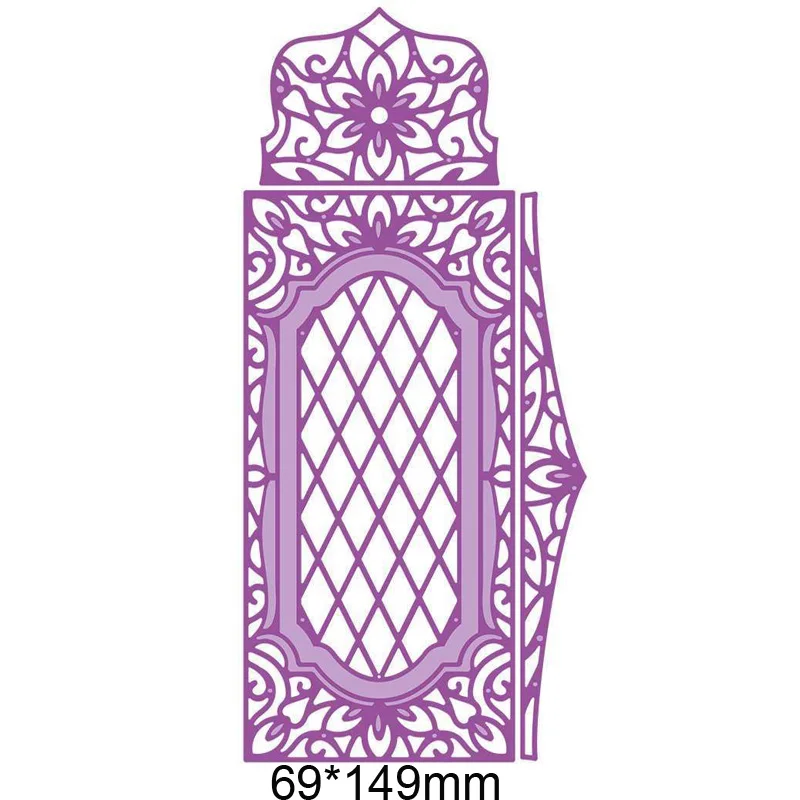 

3D Dimensional Grid Panel Metal Cutting Dies Stencils For DIY Scrapbooking Decoration Embossing Supplier Cards Craft Die Cut