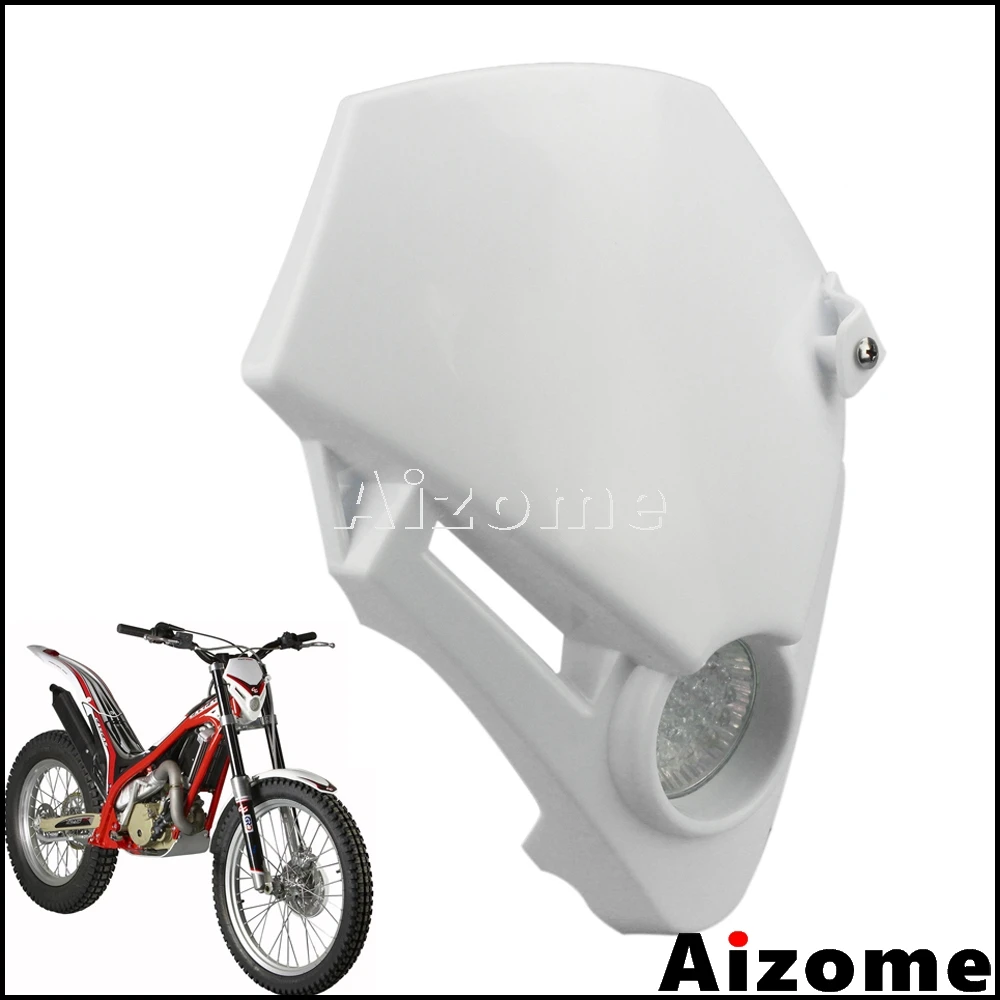 Motocross Dual Sports LED Headlight Fairing Racing Bike Dirt Bike