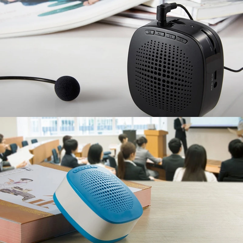 HAWEEL 5W Multi-function Portable Little Bee Voice Amplifier Speaker with Wired Microphone for Teacher / Tourist Guide