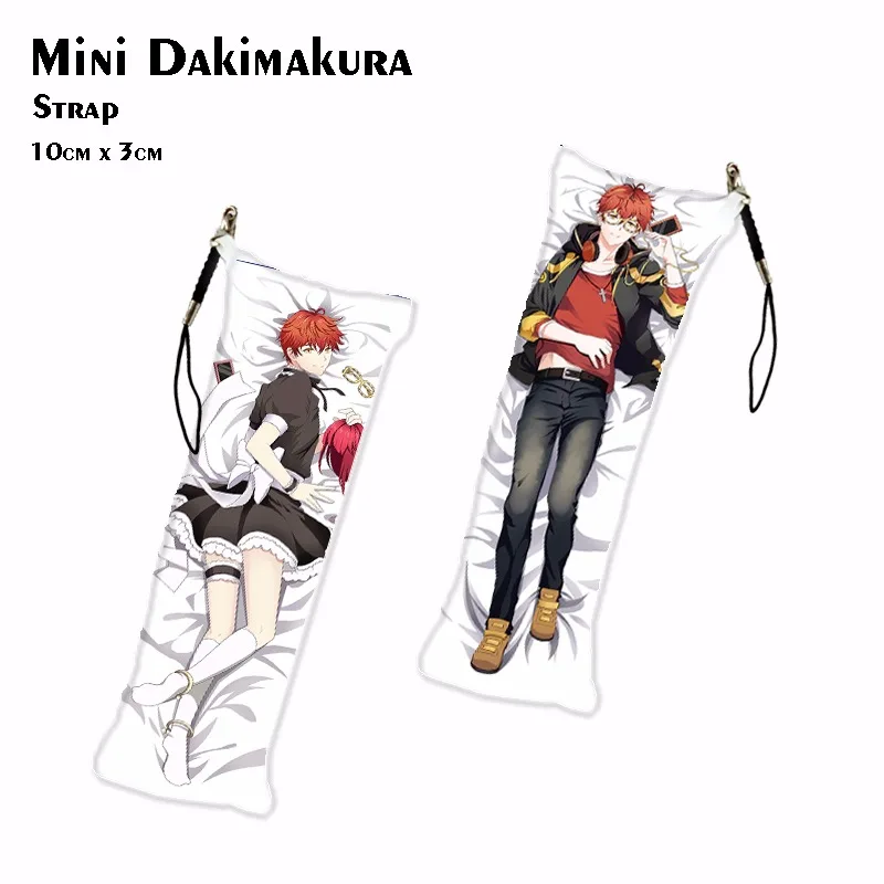 Игровой Мистик мессенджер 707 Luciel Choi Mini Dakimakura Аниме брелок ZEN Jumin Han держатель для