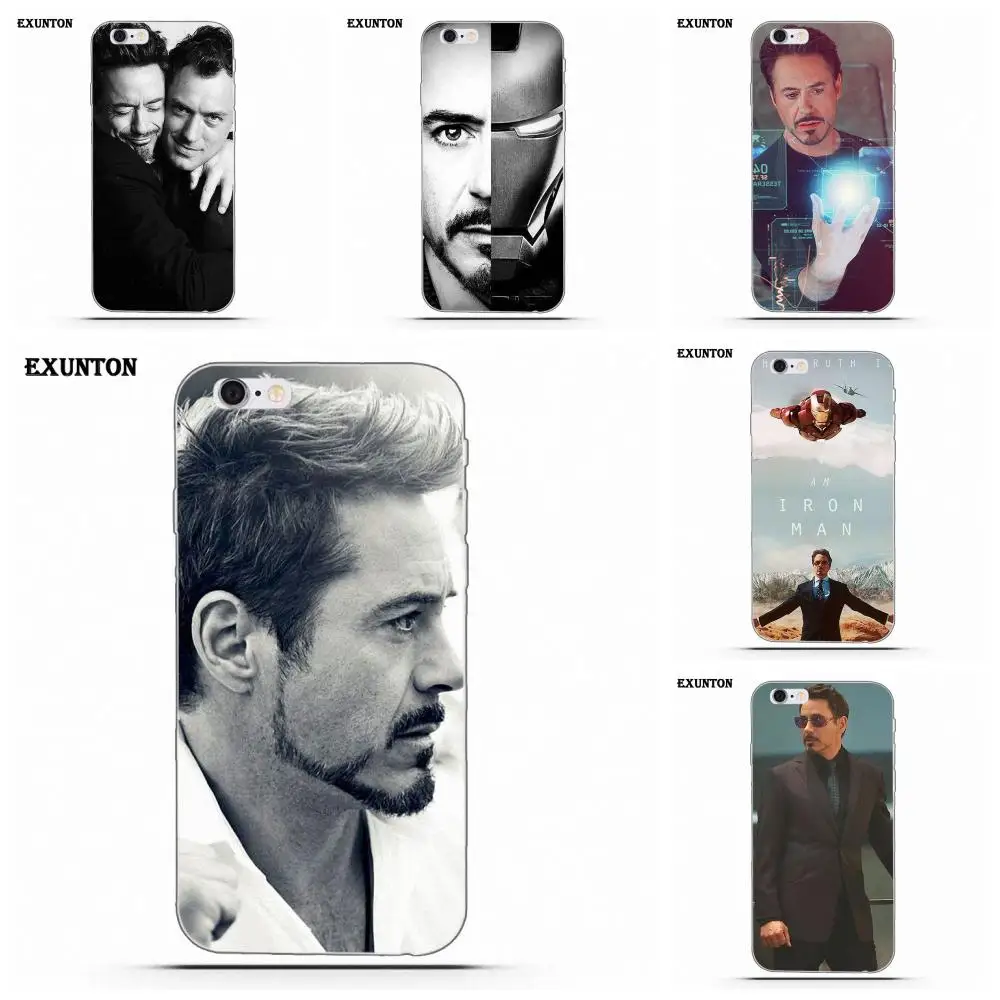 

TPU Hotsales For Apple iPhone 4 4S 5 5C SE 6 6S 7 8 Plus X Iron Man Tony Stark Marvel Super Hero