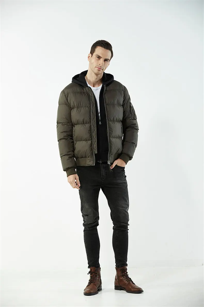 Dropshipping Winter Warm Mens Jackets Wind Resistant Autumn Stand Collar Filling Thick Coat Jackets Men Zipper Pocket US EU Size-02