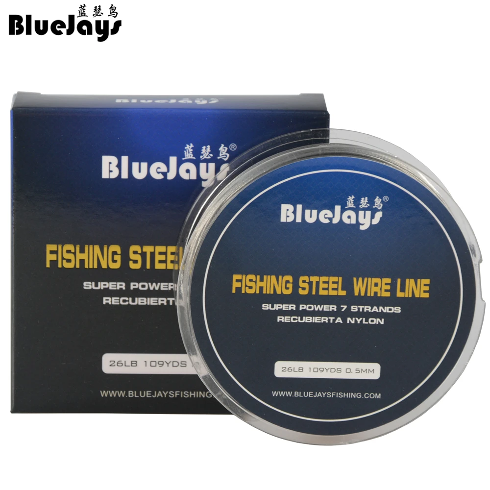 Леска рыболовная из нержавеющей стали 100 м 1*7 нитей|wire trace|fishing linestainless steel wire fishing |