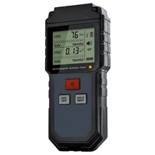 New Handheld Electromagnetic Field Radiation Tester Dual-mode Synchronous Test Counter Digital LCD Display Detector Measurement