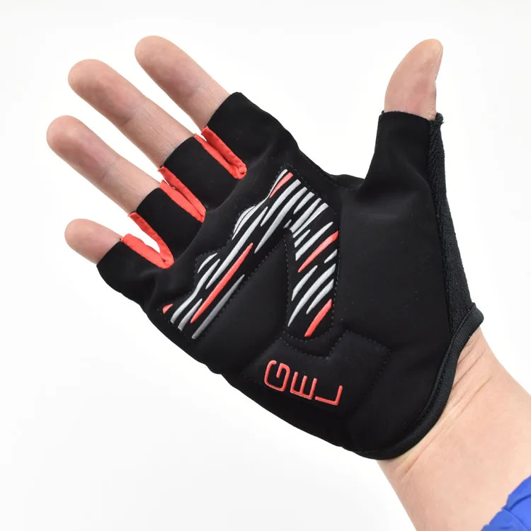 Breathable Non-slip Womens Half Finger Cycling Gloves, Summer Sports Wear Bike Gloves, mtb Gloves with Gel Pad (1)