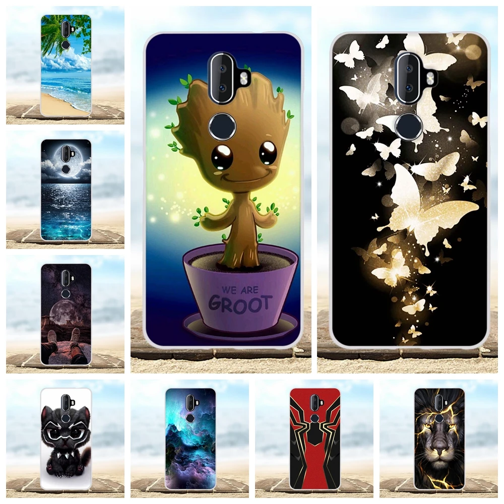 

For Alcatel 3V Protective Case Ultra-slim Soft TPU Silicone For Alcatel 3V Cover Cartoon Patterned For Alcatel 3V Bumper Coque