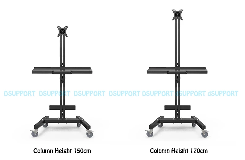 Передвижная сидячая стойка настольная рабочая станция тв крепление PS стенд тележка для медицинского оборудования компьютер хост клавиатура Держатель Кронштейн