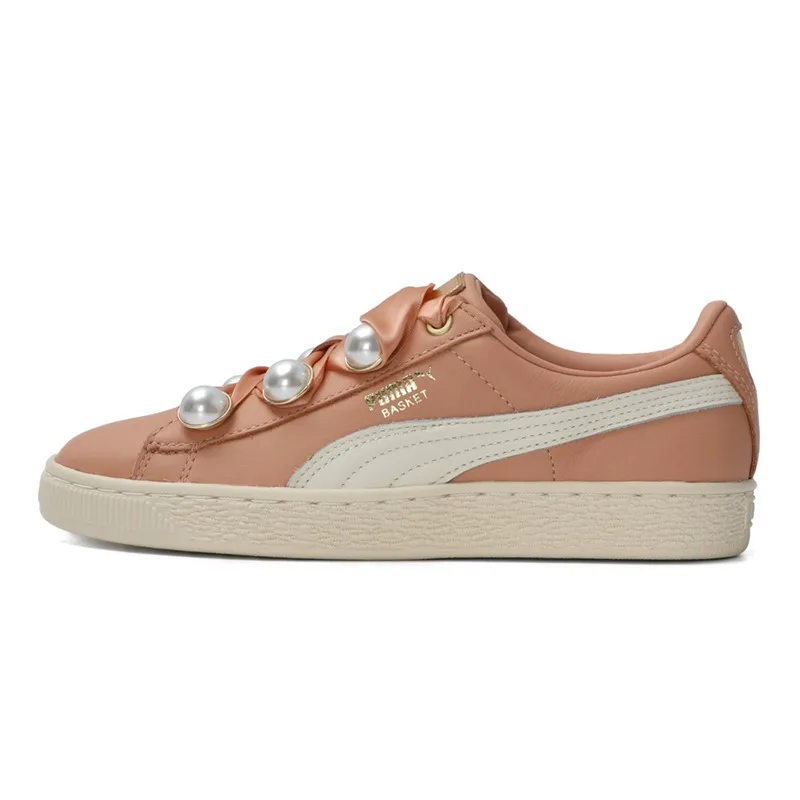 Новое поступление PUMA Basket Bling Для женщин Скейтбординг обувь кроссовки - Цвет: 1PU36673202