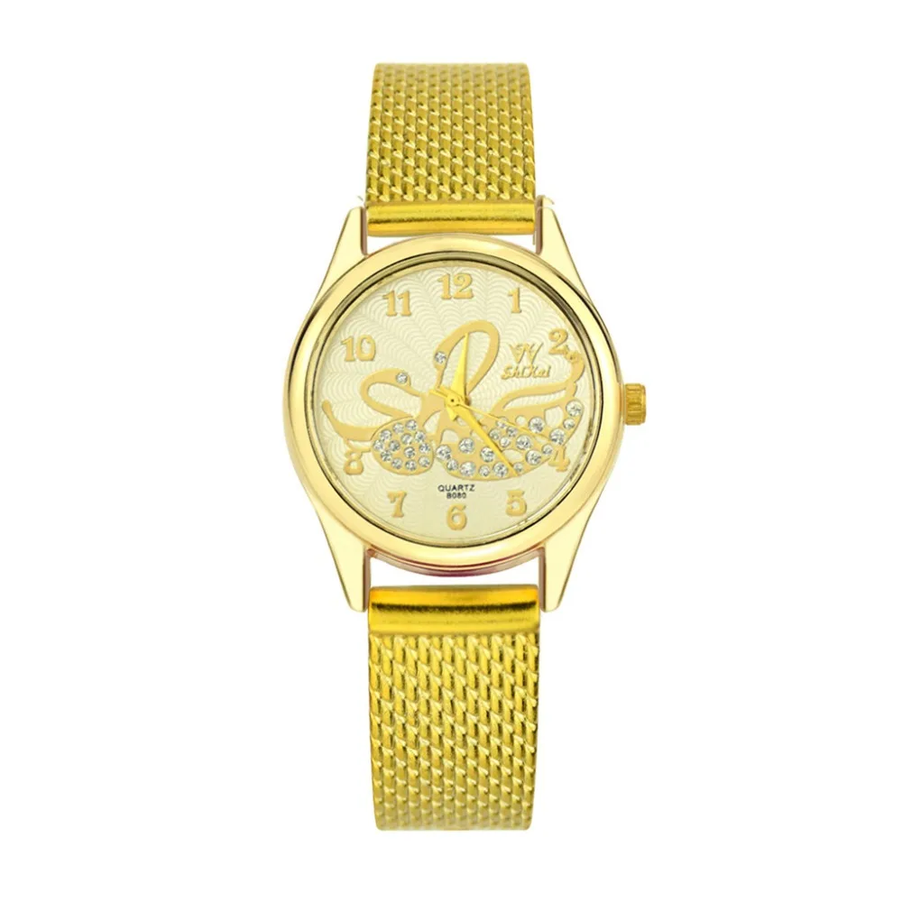 

Simple And Thoughtful Ladies Watch With Beautiful Swan Pattern Montre Femme Acier Inoxydable Women's Watches Quartz Clock@50