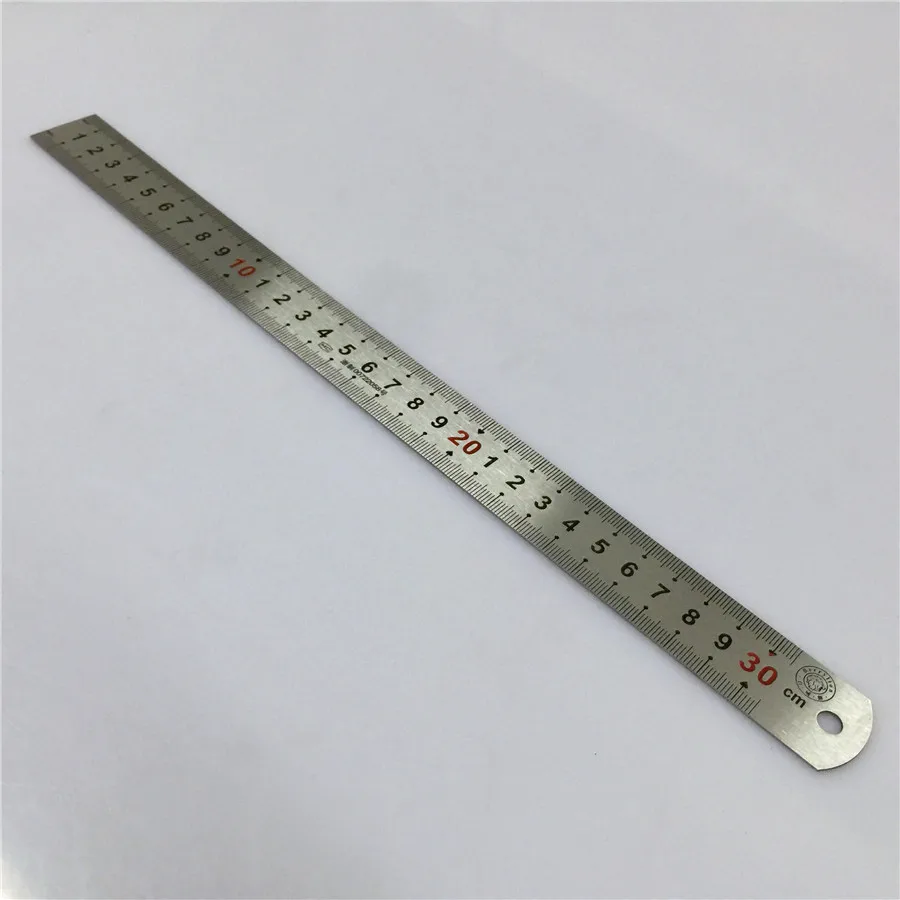 steel ruler