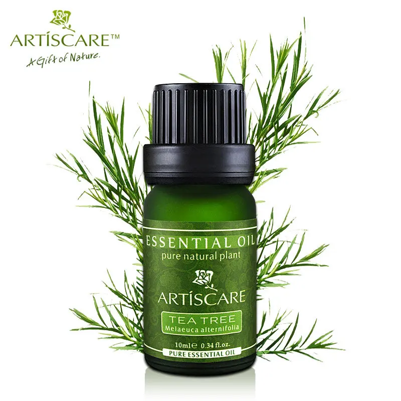 

ARTISCARE 100% Tea Tree Pure Essential Oil Face Care Skin Acne Treatment Oil Blackhead Remover Anti Scar Spots Facial Beauty