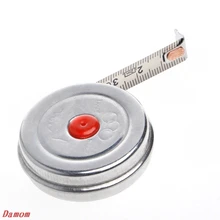 2 м Мини офисная нержавеющая сталь деревообрабатывающая Выдвижная рулетка измерительная Метрическая