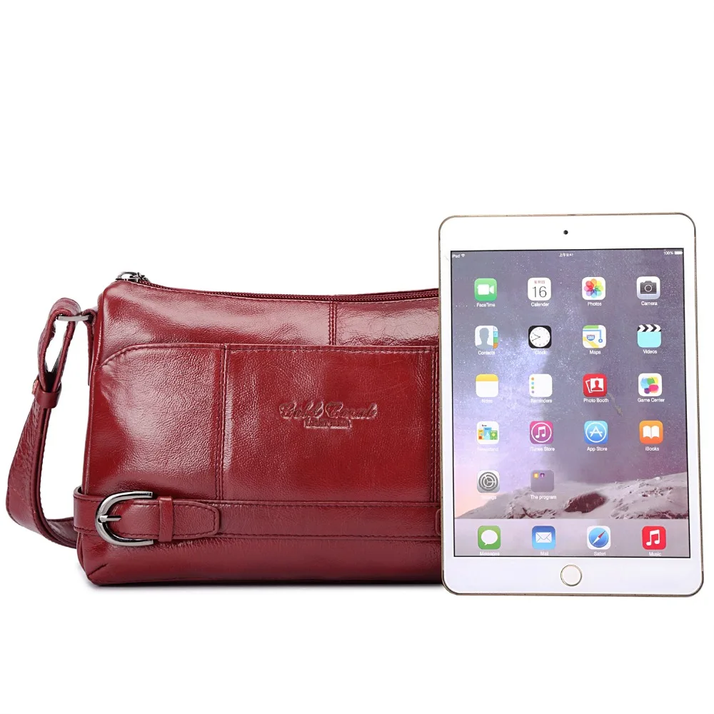 Small Genuine Leather Bags Women Shoulder Bag Female Crossbody Bags for Women 2018 Clutch Purse bolsa feminina Red Handbag Small Genuine Leather Bags Women Shoulder Bag Female Crossbody Bags for Women 2018 Clutch Purse bolsa feminina Red Handbag
