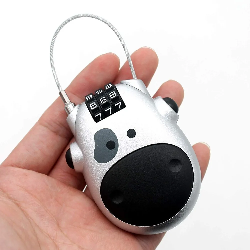 FUNNY COW RESETTABLE COMBINATION LOCK 9