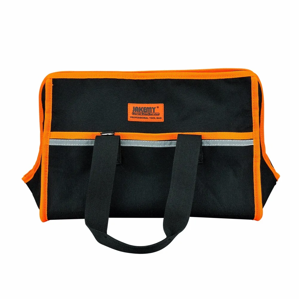 JAKEMY Professional Tool Bag Multifunctional Electrician Tool Bag 36x16x21cm