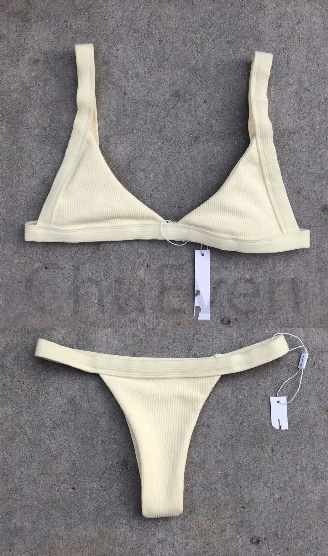 Женский купальник 3 вида цветов комплект бикини однотонный сексуальный Maillot De Bain
