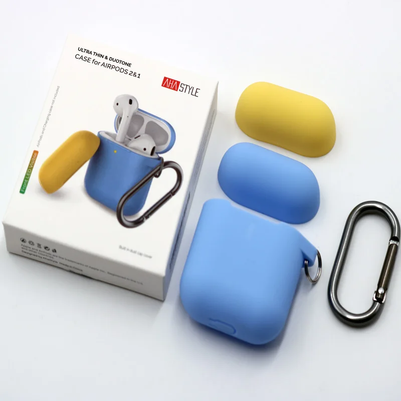 New Staly Ultra Thin & Duotone Case For Airpods 2&1