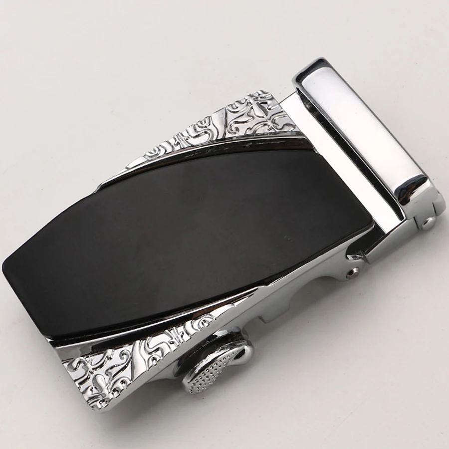 [BATOORAP] Men Belt Buckles Metal Hot style Belt Automatic Buckle for Men Gold / Silver Durable ...