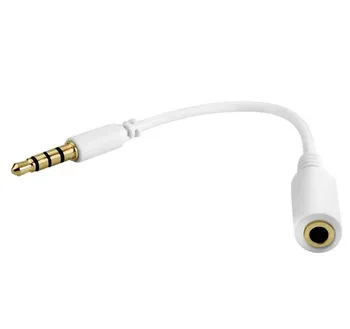 

LBSC 3.5 mm Stereo Headset Extended Adapter Input Mini-Jack Adapter Extender Jack for Apple iPhone 4 4s 5 5s 5c 6 6s Plus