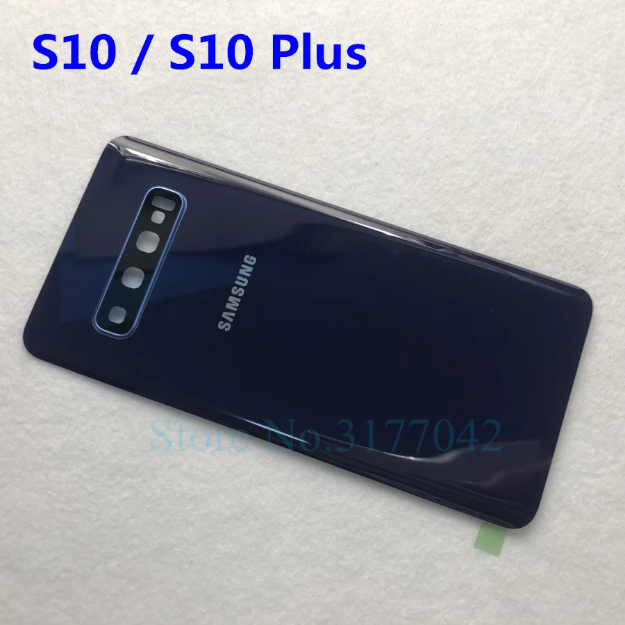 S10 Back Battery Cover Housing For Samsung Galaxy S10e S10 Plus S10 S10+ SM-G970F SM-G975F SM-G973F Back Rear Glass Case+ Tools