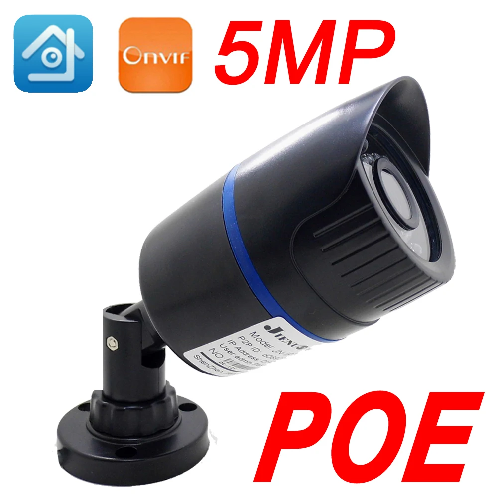 

5MP Poe Audio Ip Camera Cctv Security Video Surveillance IPCam Infrared Home Outdoor Waterproof Night Vision CCTV Bullet XMEye