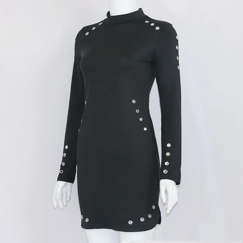 Shellsuning Однотонная повседневная обувь отверстие платье Для женщин 2019